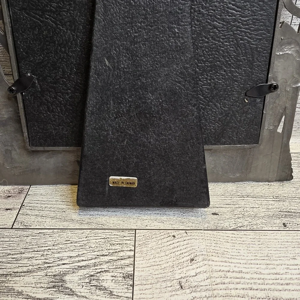 Garden Gardener Silver Tone Photo Frame Holds 4